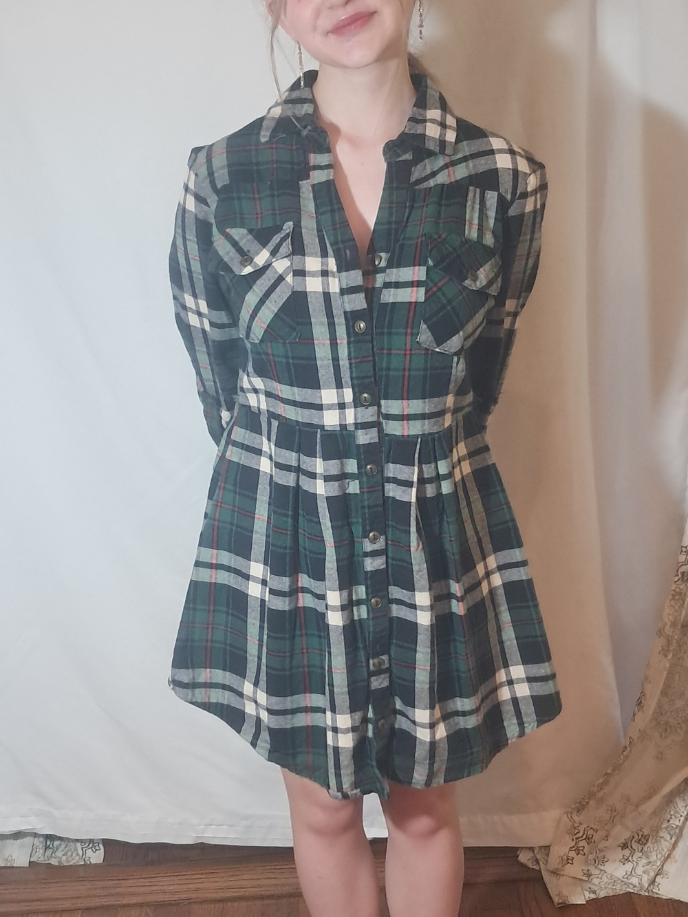 90's Grunge Shirtdress